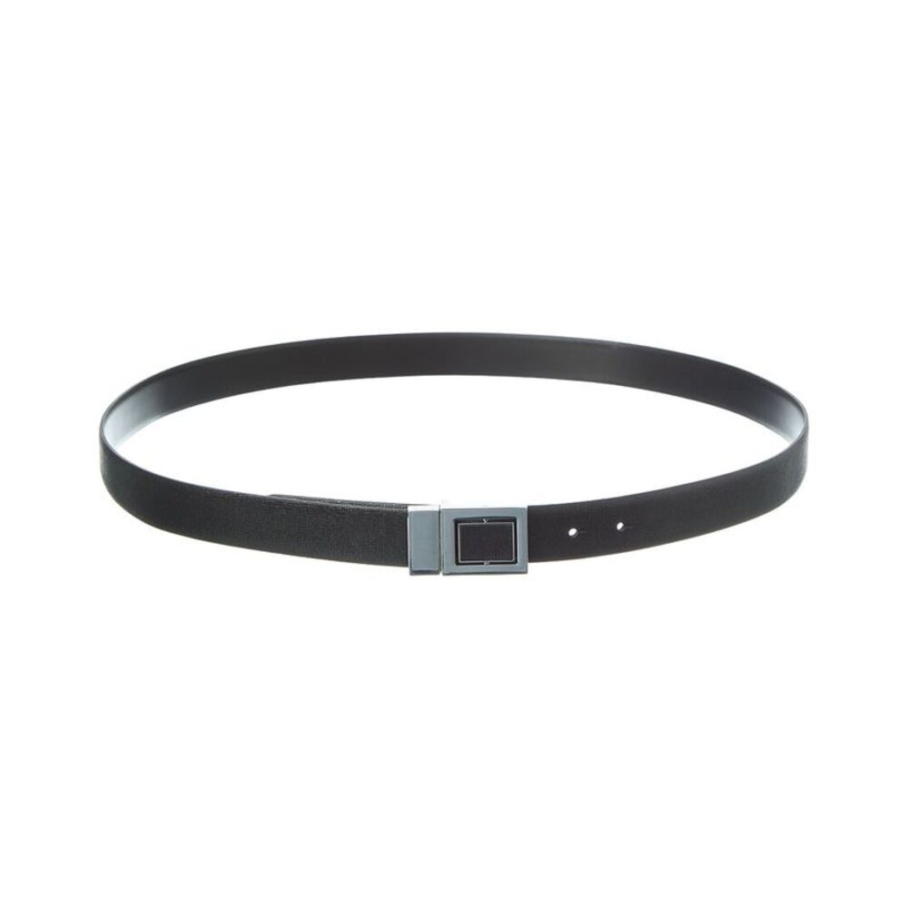 Hugo Boss Rad Leather Belt, Black